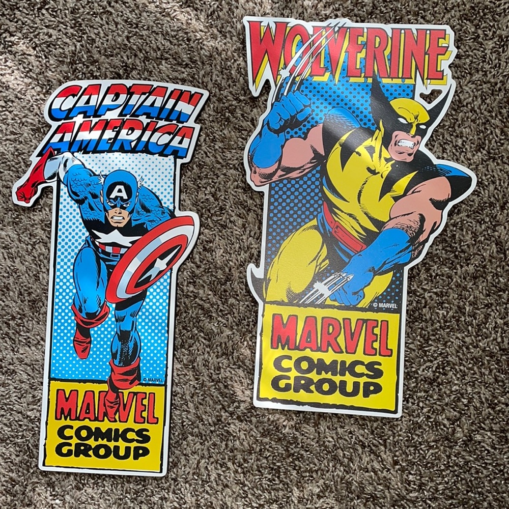 Vintage Marvel Decorations